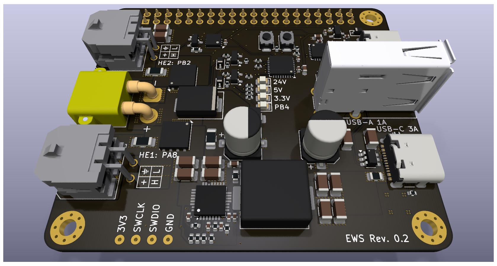 Universal Voron Power & CAN HAT