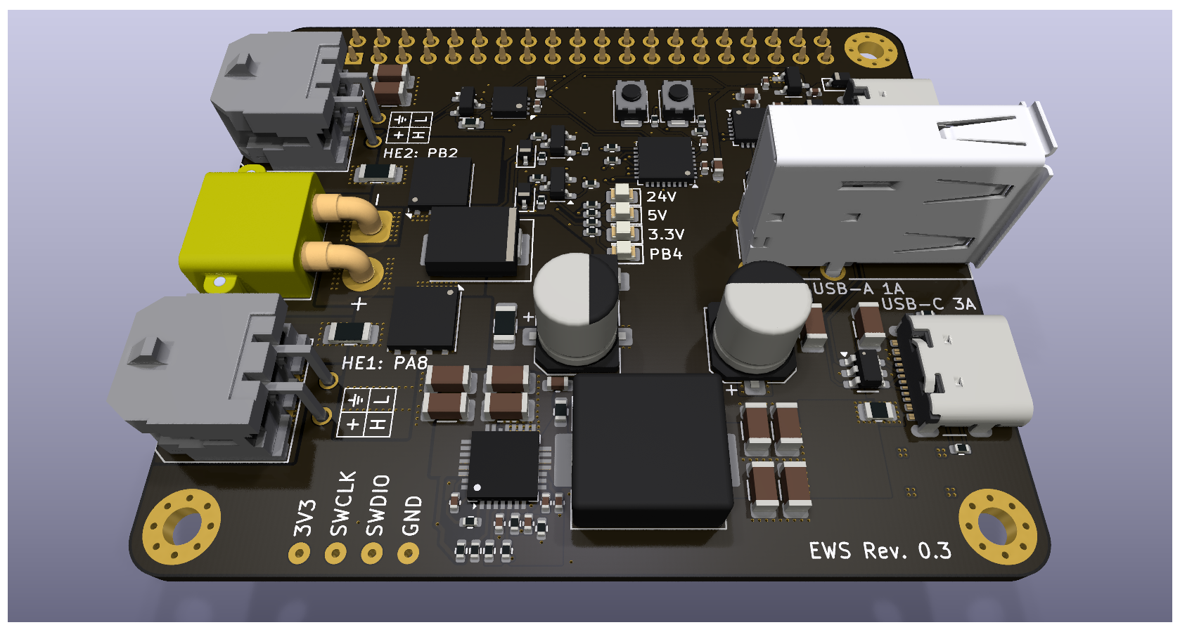 Universal Voron Power & CAN HAT