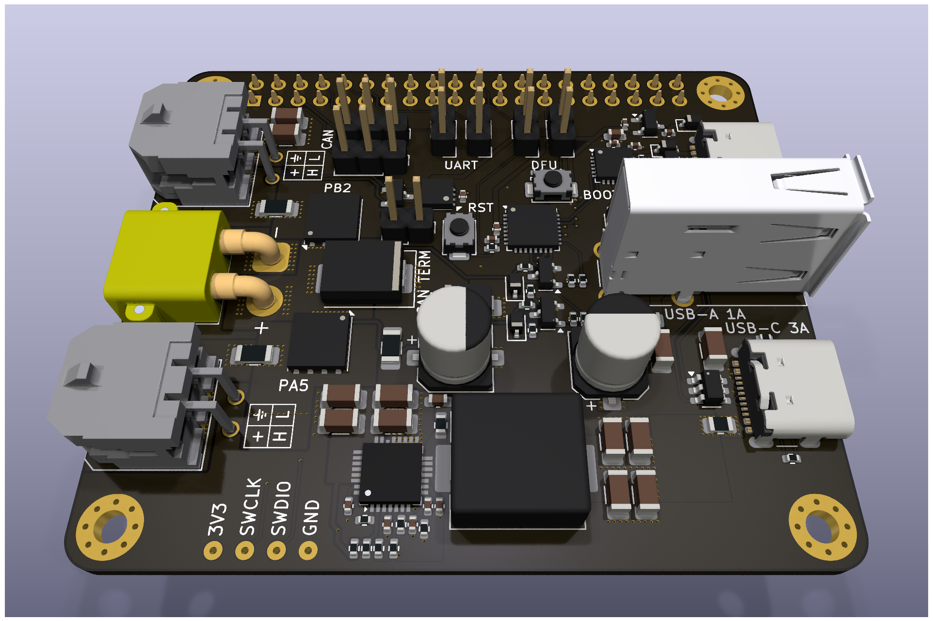 Universal Voron Power & CAN HAT