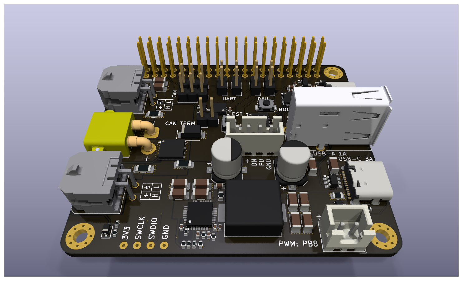 Universal Voron Power & CAN HAT