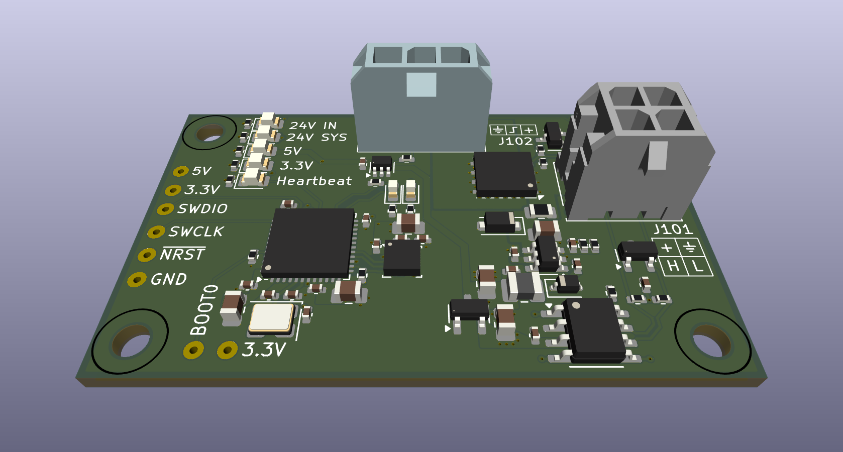Laser CANbus Toolhead PCB