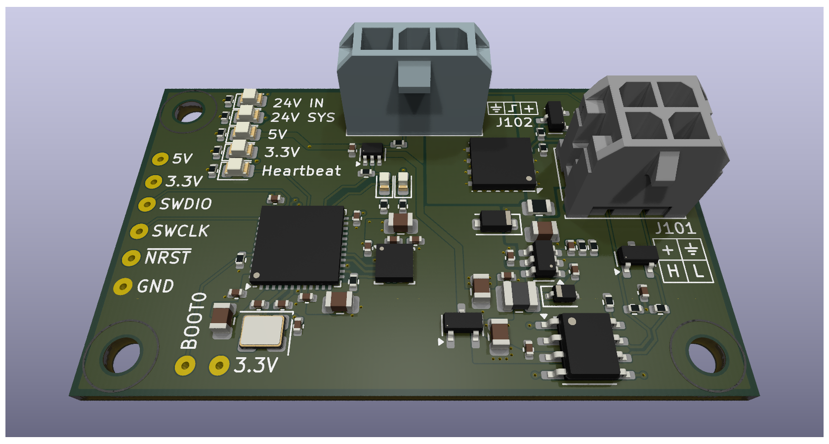 Laser CANbus Toolhead PCB